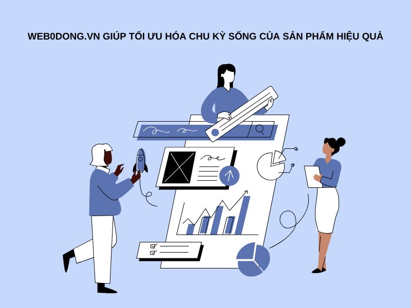 Web0dong.vn giúp tối ưu hóa chu kỳ sống của sản phẩm hiệu quả